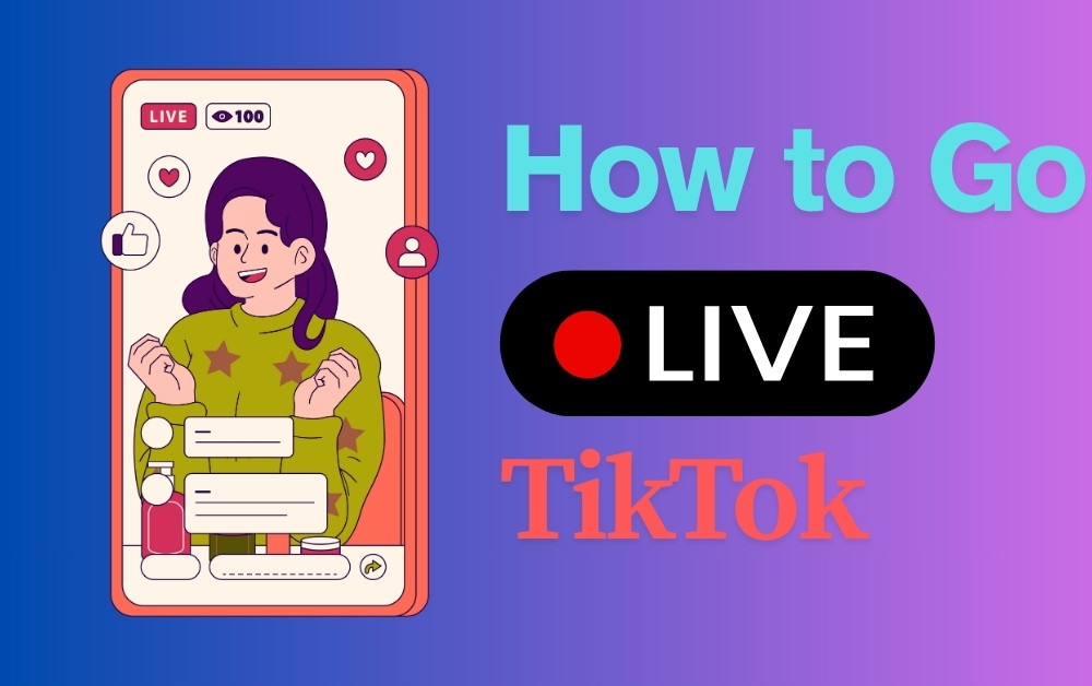 how to go live on tiktok